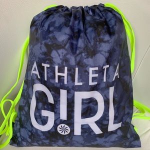 athleta girl drawstring bolsa